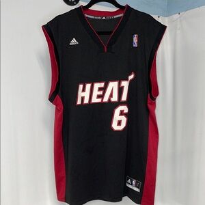 LEBRON JAMES ADIDAS MIAMI HEAT JERSEY 
FTL-09-056